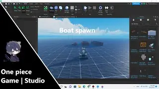 ROBLOX STUDIO | HOW TO MAKE ONE PIECE GAME ? | Spawn boat Giveway
