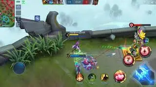 NEKAT SOLO RANK! ANGELA SERASA MAIN SENDIRI! KIL ASIST 21