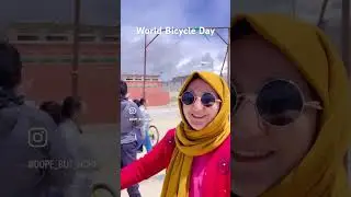 World Bicycle Day | Cycle for Health #ladakh #hakimabanooali
