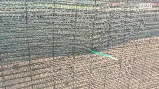 Затеняющая сетка на забор, как выглядит на участке