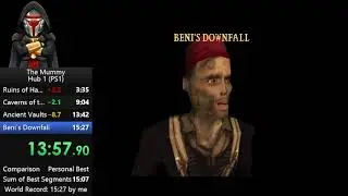 The Mummy (PS1) Speedrun | Hub 1 - 15:14.06 [Former WR] by Revan