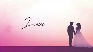 Wedding Text Animation in After Effects - Style 1 - Exemple 1