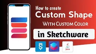 how to create custom shape in Sketchware pro | how to create stylish button in sketchware pro