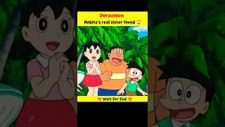Nobita's real sister found 😱🤯 #doremon #shorts #youtubeindia