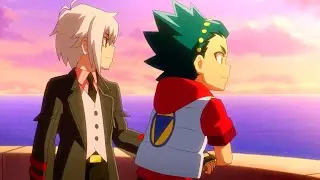 VALT AND SHU! Beyblade Burst Quadstrike Episode | Beyblade Burst DB Valt VS Shu Kurenai