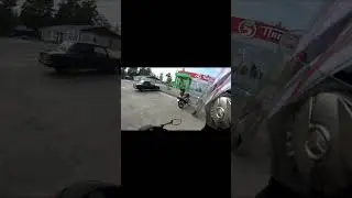 Выхлоп Yamaha r6 / ПОНТЫ перед друзьями спортбайк