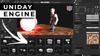 Game Engine Dev Log: Editor UI, Python, Assets and more! | Uniday Engine