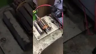 How to check the starter or DC motor rotor using a field test bench S-2C
