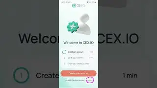 CEX.io Airdrop: How to link your Telegram to the App to see your balance on the App.