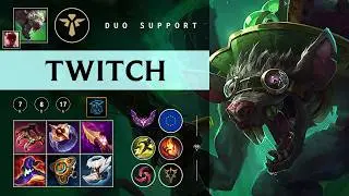Twitch Support vs Nautilus - EUW Master Patch 26.03