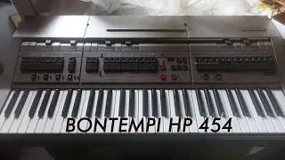 Teclado Sintetizador Bontempi HP 545  - Reparando algunas teclas no suenan