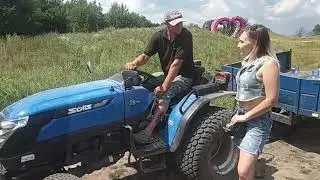 Трактори SOLIS 26 та SOLIS 50 успішно використовують у Добропарку. Відео від адміністрації парку.