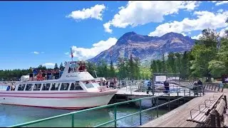 Discover Canada 🇨🇦  Waterton Lake Cruise - Waterton Shoreline Boat Cruise