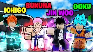 i used EVERY MOVESET in Realm Rampage BATTLEGROUNDS (Roblox)