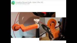 Ender 3 V2 roller filament guides for our tune-up special!