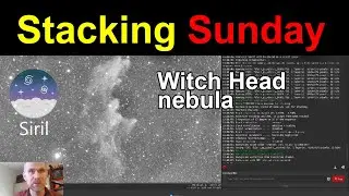 Stacking Sunday 4: Stacking the Witch Head Nebula using Siril.