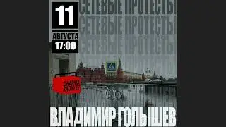 Сетевые протесты с Владимиром Голышевым