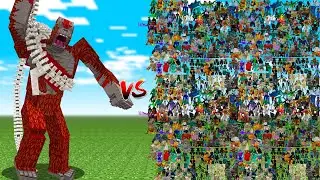 SKAR KING vs 500 RANDOM MOBS!