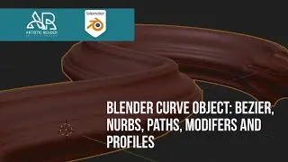 Blender curve objects basics: Bezier, Nurbs, Paths, geometry and modifiers