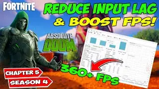 Fortnite Chapter 5 Season 4 FPS Boost and Reduce Input Lag | Fortnite FPS BOOST & Fix Stutters 2024