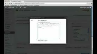 Popup Alert Message