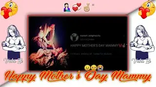 Happy😊Mother's🤱🏻Day Mammy❤️|MOTHER'S DAY SPECIAL VIDEO🤱🏻💞🤞🏼"Mothers Day Shayeri #HappyMothersDay2k22