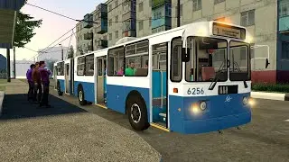 Первый маршрут и новый район Рашкинска ► Trolleybus FS