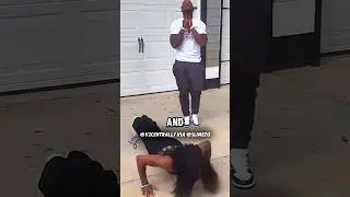 Lil Woody & Shamar Do A Push Up Contest😂 #lilwoody #yslwoody