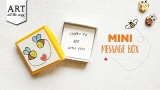 Mini Message Box |  Simple Gift Ideas | DIY Paper Craft  | Gift Box Design | Lovecraft | Paper Box
