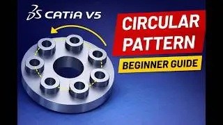 Catia V5 R20 : la fonction répétition circulaire | the circular repeat function