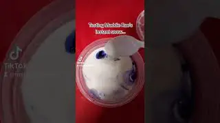 testing Maddie Rae's instant snow