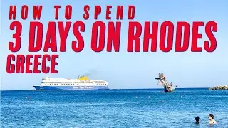 What to do on Rhodes: How To Spend 3 Days on Rhodes, Greece.