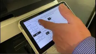 How to Adjust Fax Transmission Level on Konica Minolta MFD