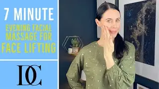7 Minute Evening Facial Massage For Face Lifting (No Talking)
