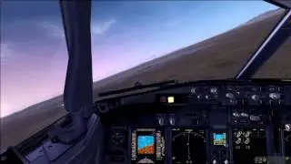 737-600 PMDG посадка на брюхо худ. версия