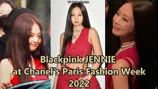 제니 JENNIE at Chanel Spring Summer 2022 fashion show in Paris [FULL]