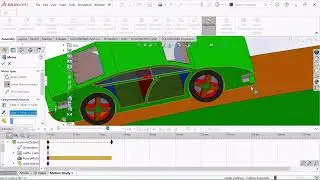 Solidworks tutorial for beginners |  car animation in Solidworks | solidworks animation tutorial