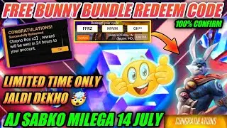14 july free fire ka redeem code | Ff redeem code today 14 july 2022 | 14 july 2022 ka redeem code
