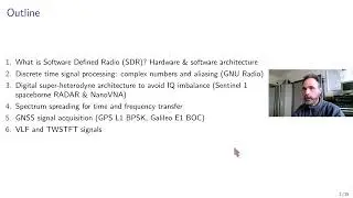 SDR in the context of stable time and frequency signal generation and dissemination