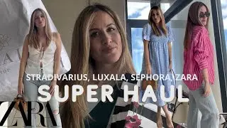 super HAUL ZARA, STR, LUXALA y SEPHORA skincare! 2024