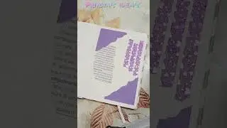 Purple journal with me 💜🟪.