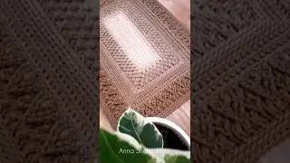 Ковёр крючком по МК 