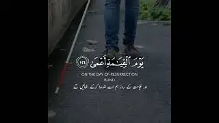 surah Taha| sheriff mustafa |ayah 124 -126