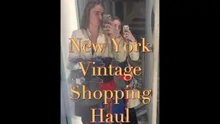 Em’s New York Shopping Spree! 🛍️ Urban Outfitters Haul + Thrifting & Upcycling Vintage Finds