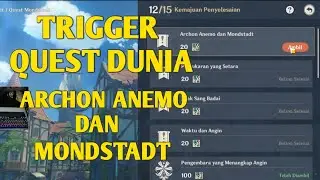 CARA MENDAPATKAN QUEST ARCHON ANEMO DAN MONDSTADT | GENSHIN IMPACT