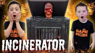 Incinerator Spirit Halloween | Unbox Setup Halloween Animatronic | Spirit Halloween Throwback Thurs