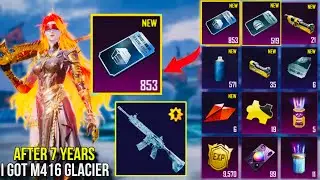 new premium crate opening pubg mobile 8530 Classic crate opening M416 glacier❄️5190 supply opening