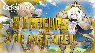 8 ERREURS À NE PAS FAIRE SUR GENSHIN IMPACT ! - Spuffi