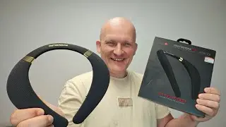 Monster Boomerang Neck Band Bluetooth Speaker 3D Stereo Sound Neckband Speaker IPX7
