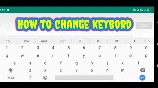 kyebord kaise change karen||